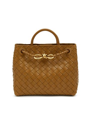 Small Andiamo Woven Leather Shoulder Bag - BOTTEGA VENETA - Modalova