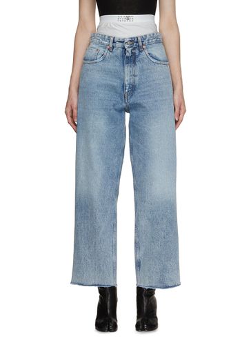 Underwear Hem Jeans - MM6 MAISON MARGIELA - Modalova