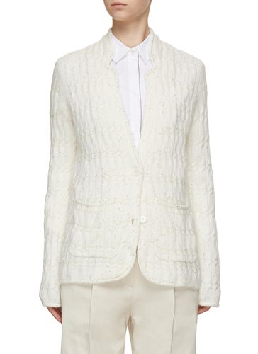 Sequin Embellished Knit Jacket - ARCH4 - Modalova