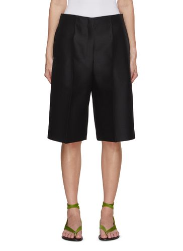 Flash Wool Blend Pleated Bermuda Shorts - THE ROW - Modalova