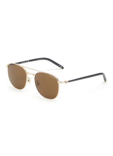 MB0271S Metal Square Sunglasses - MONTBLANC - Modalova