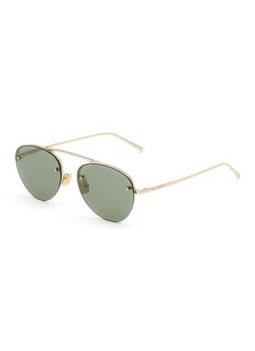 SL 575-003 Metal Aviator Sunglasses - SAINT LAURENT - Modalova