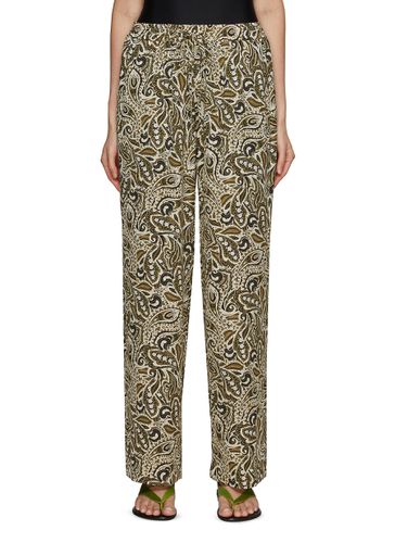 Printed Drawstring Trouser - MATTEAU - Modalova