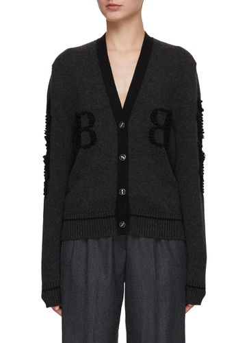 B Emblem Thistle Knit Cardigan - BARRIE - Modalova