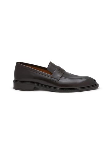 Venezia Leather Loafers - TESTONI - Modalova