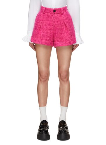 Pleat Front Wool Shorts - MING MA - Modalova