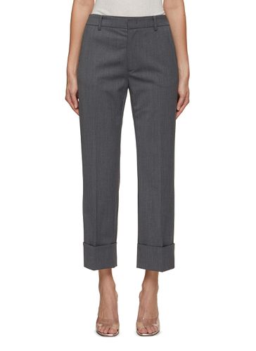 Cuffed Hem Cropped Tailored Pants - N21 - Modalova