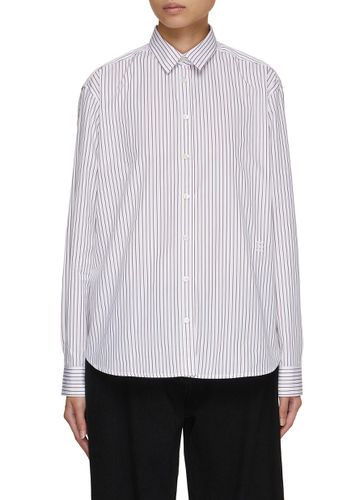 Signature Striped Cotton Shirt - TOTEME - Modalova