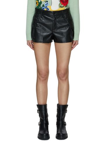 Cay Vegan Leather Shorts - ALICE & OLIVIA - Modalova