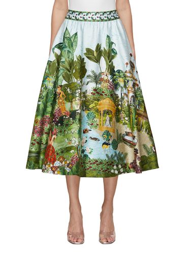 Earla Couture Palace Printed Midi Skirt - ALICE & OLIVIA - Modalova