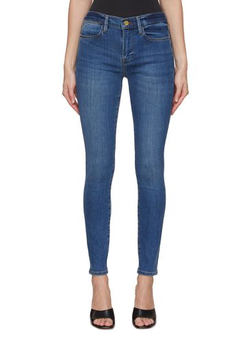 Le High Skinny Washed Jeans - FRAME DENIM - Modalova