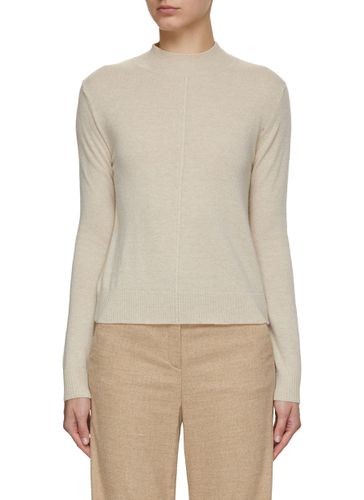 Front Line Detail Mock Neck Knit Sweater - MARELLA - Modalova