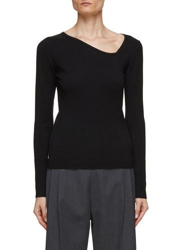 Asymmetric Neckline Sweater - MARELLA - Modalova