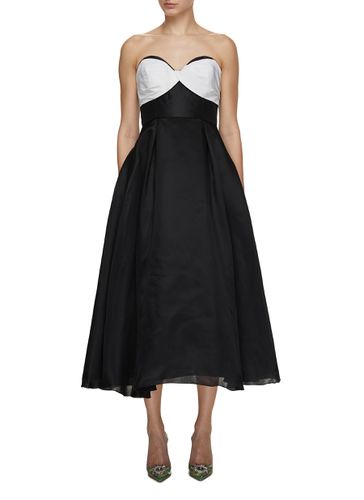 Strapless Sweetheart Neckline Dress - CAROLINA HERRERA - Modalova