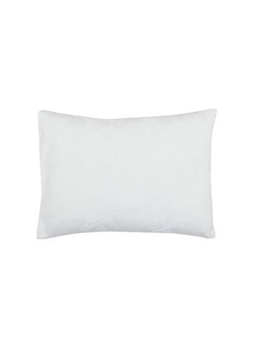 Roseto Jacquard Boudoir Decorative Pillow - Bianco - RIVOLTA CARMIGNANI  - Modalova