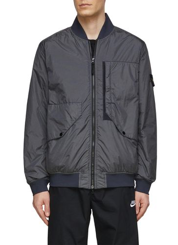 Water Resistant Bomber Jacket - STONE ISLAND - Modalova