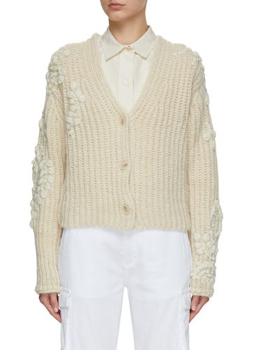 Floral Embroidered Knit Cardigan - ERMANNO SCERVINO - Modalova