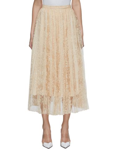 Allover Lace Midi Skirt - ERMANNO SCERVINO - Modalova