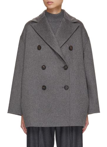 Double Breasted Cashmere Peacoat - BRUNELLO CUCINELLI - Modalova