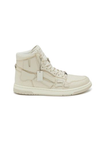 Crystal Skel Top Glitter Hi-Top Sneakers - AMIRI - Modalova