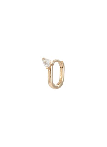 Diamond Date 9K Gold Diamond Single Huggie Earring - Right - MÉTIER BY TOMFOOLERY - Modalova