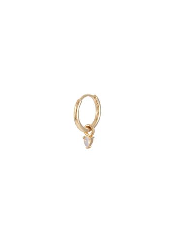 K Gold Opal Charm Single Clicker Earring - MÉTIER BY TOMFOOLERY - Modalova