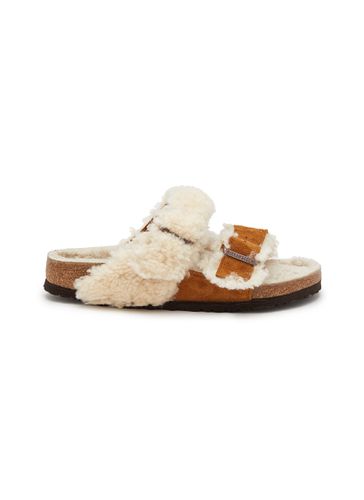 Arizona Shearling Leather Sandals - BIRKENSTOCK - Modalova