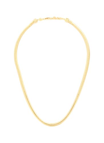 K Gold Plated Sterling Silver Snake Chain Necklace - MISSOMA - Modalova