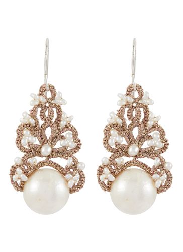 Gillet Freshwater Pearls Earrings - LORINA BALTEANU - Modalova