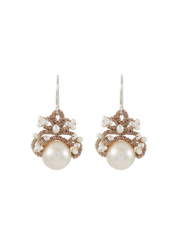 Gill Freshwater Pearls Earrings - LORINA BALTEANU - Modalova
