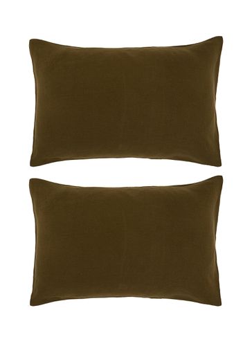 Rem Pillowcase Set of 2 - Alga - SOCIETY LIMONTA - Modalova