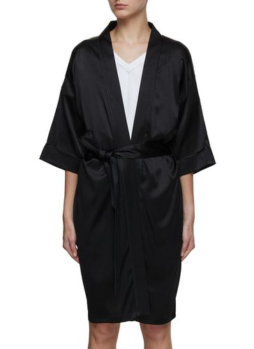 Quarter Sleeve Silk Kimono Coat - KITON - Modalova