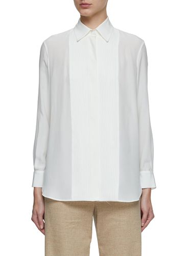 Pleated Front Silk Shirt - KITON - Modalova