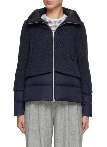 Knit Puffer Jacket - HERNO - Modalova