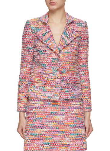 Hand Woven Rainbow Tweed Jacket - SOONIL - Modalova