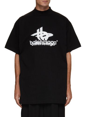 Layered Double Logo T-Shirt - BALENCIAGA - Modalova
