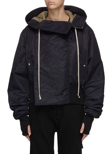 Alice Hooded Bomber Jacket - RICK OWENS DRKSHDW - Modalova