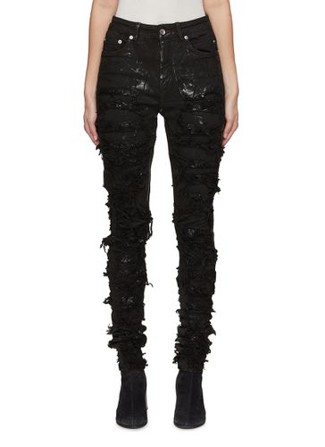 Muli Slashed Skinny Jeans - RICK OWENS DRKSHDW - Modalova