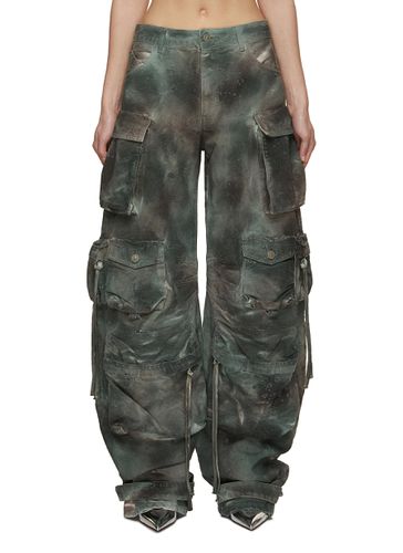 Fern Camouflage Cargo Pants - THE ATTICO - Modalova