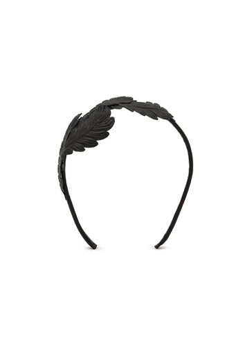 Leather Leaves Headband - JENNIFER OUELLETTE - Modalova
