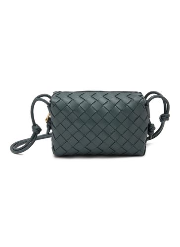 Mini Loop Intrecciato Leather Crossbody Bag - BOTTEGA VENETA - Modalova