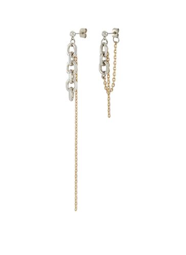 Dana 24K Gold Palladium Plated Crystal Earrings - JUSTINE CLENQUET - Modalova