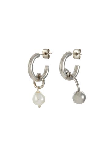 Blair Palladium Plated Earrings - JUSTINE CLENQUET - Modalova