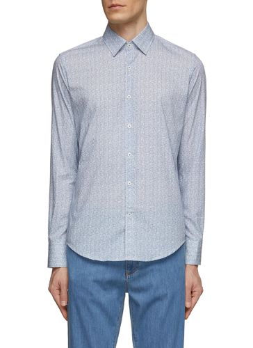 Pattern Cotton Shirt - CANALI - Modalova