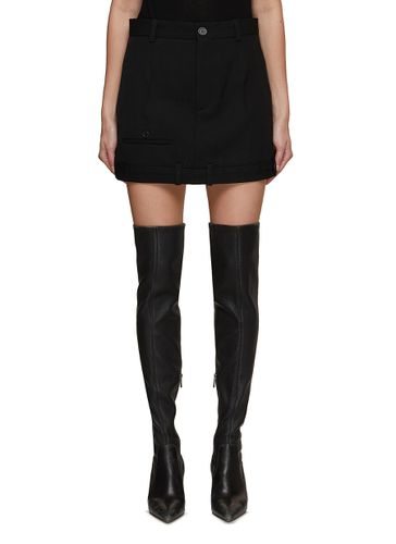 Waitband Hem Tailored Mini Skirt - BALENCIAGA - Modalova