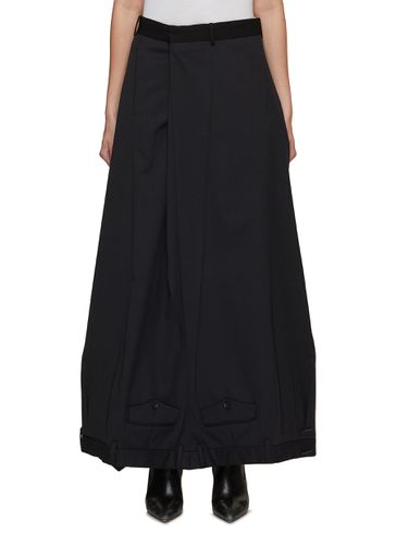 Waitband Hem Tailored Maxi Skirt - BALENCIAGA - Modalova