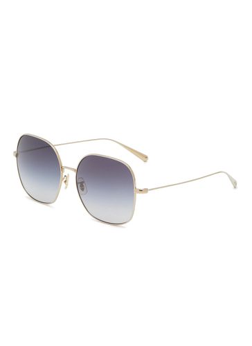 X Oliver Peoples Metal Pillow Sunglasses - BRUNELLO CUCINELLI - Modalova