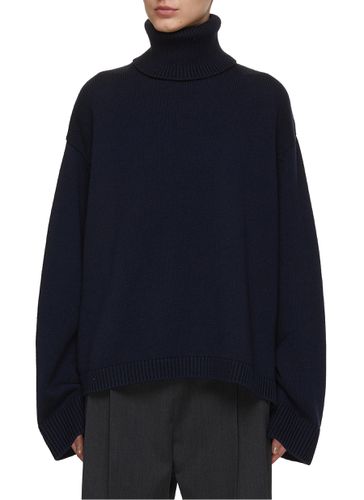 Rhea Trapeze Wool Cotton Knit Sweater - THE FRANKIE SHOP - Modalova