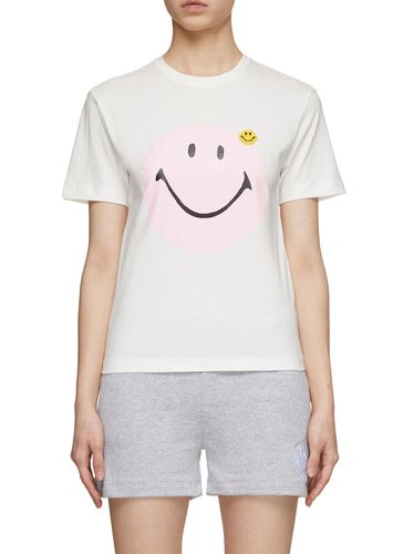 Smiley Logo Crewneck T-Shirt - JOSHUA'S - Modalova