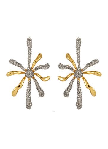 Solanales Sunburst Crystal Embellished Earring - ALEXIS BITTAR - Modalova